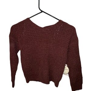 Star & Lilly Girls Chocolate Sweater NWT